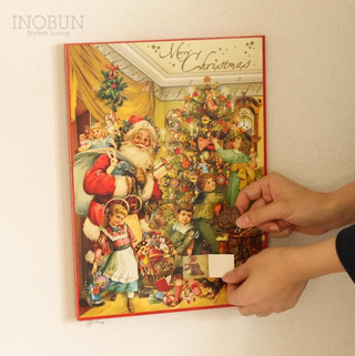 クリスマス アドベントカレンダー チョコレート ノスタルジック Xmas限定 サンタクロース.png